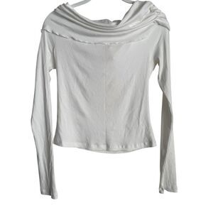 MELLODAY Off-White Off The Shoulder Blouse